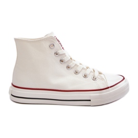 Pantofi de damă înalți Big Star NN274276 Alb