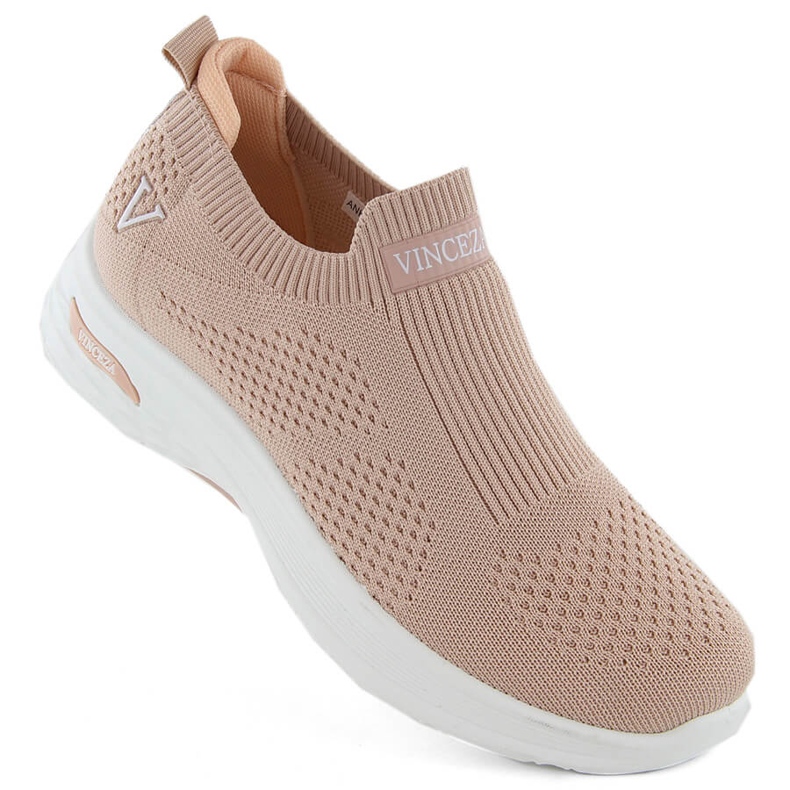 Pantofi sport slip-on roz de damă Vinceza 13592 Pantofi sport slip-on roz de damă Vinceza 13592