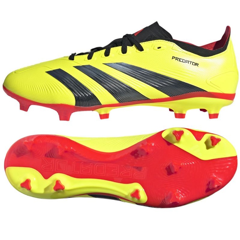 Pantofi de fotbal Adidas Predator League L Fg M IG7761 galben