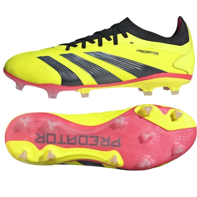 Pantofi de fotbal Adidas Predator Pro Fg IG7776 galben