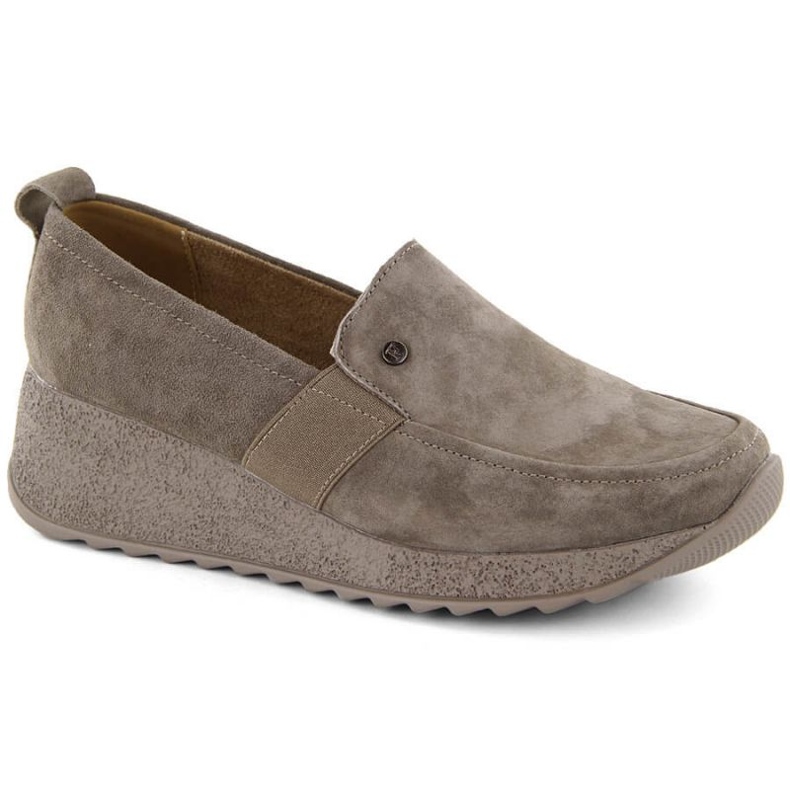 Filippo W PAW523 pantofi taupe piele intoarsa