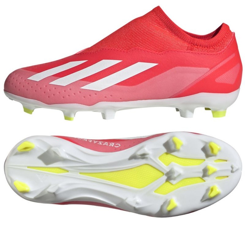 Pantofi de fotbal Adidas X Crazyfast League Ll Fg Jr IF0688 roșu