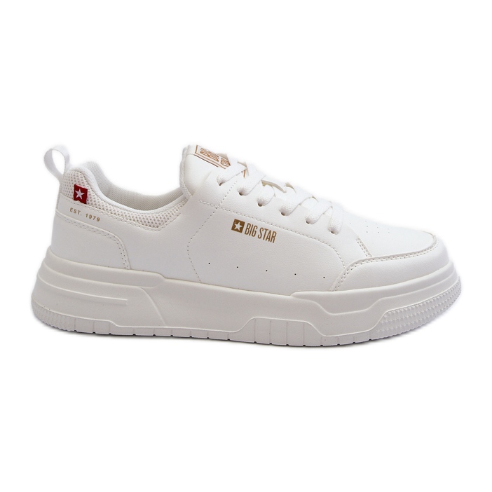 Pantofi bărbați cu sistem de spumă cu memorie Big Star NN174149 alb