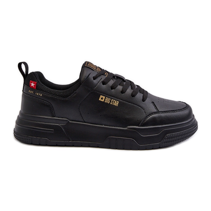 Pantofi bărbați cu sistem de spumă cu memorie Big Star NN174148 Negri negru