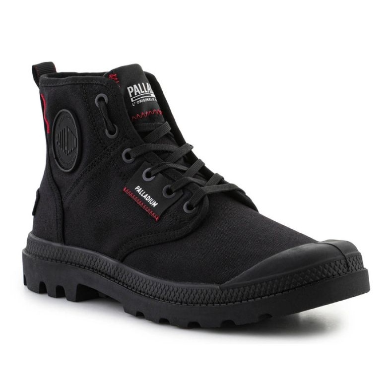 Pantofi Palladium Pampa Hi Patch 79117-008-M negru
