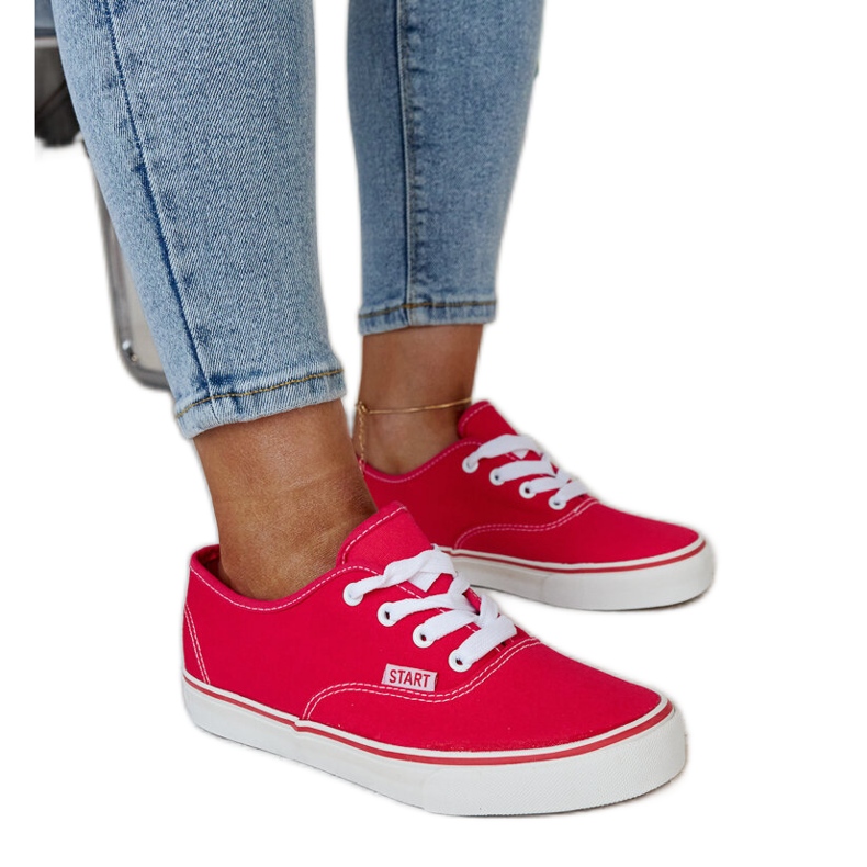 Tenisi clasici Erla roz închis Tenisi clasici Erla roz închis