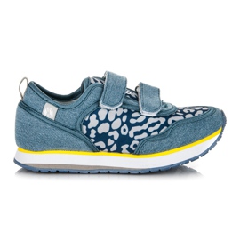 Kylie Pantofi denim albastru