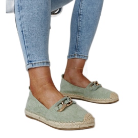 Espadrile verzi cu lant de la Radwan verde Espadrile verzi cu lant de la Radwan verde