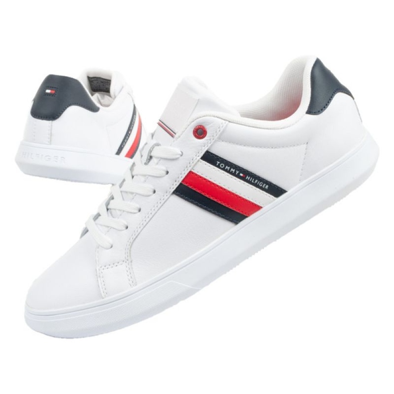 Pantofi Tommy Hilfiger FM0FM04921YBS alb
