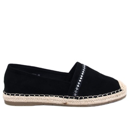 Espadrile dama Etance Black negru