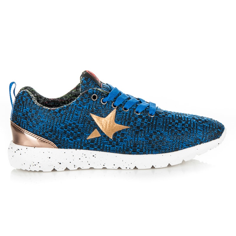 Kylie Pantofi sport Gold Star albastru