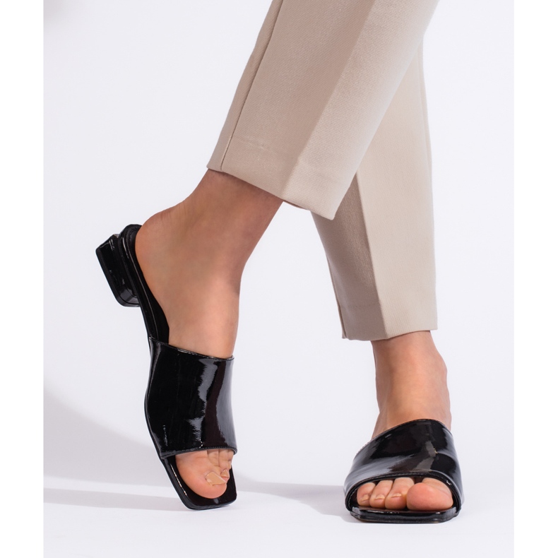 Goodin Mulți clasici de damă, negri, cu toc înalt negru Goodin Mulți clasici de damă, negri, cu toc înalt negru