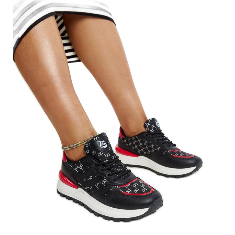 Pantofi sport negri M8857 NEGRI negru