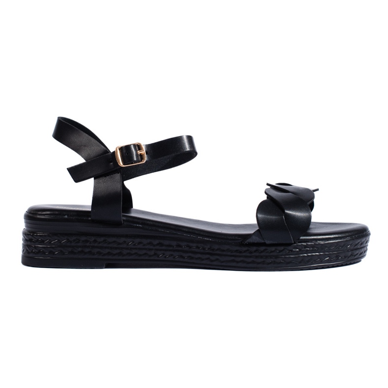 Sabrina Sandale de dama negre confortabile negru Sabrina Sandale de dama negre confortabile negru