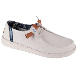 Hey Dude Hei Dude Wendy Washed W 40297-100 pantofi bej Hey Dude Hei Dude Wendy Washed W 40297-100 pantofi bej