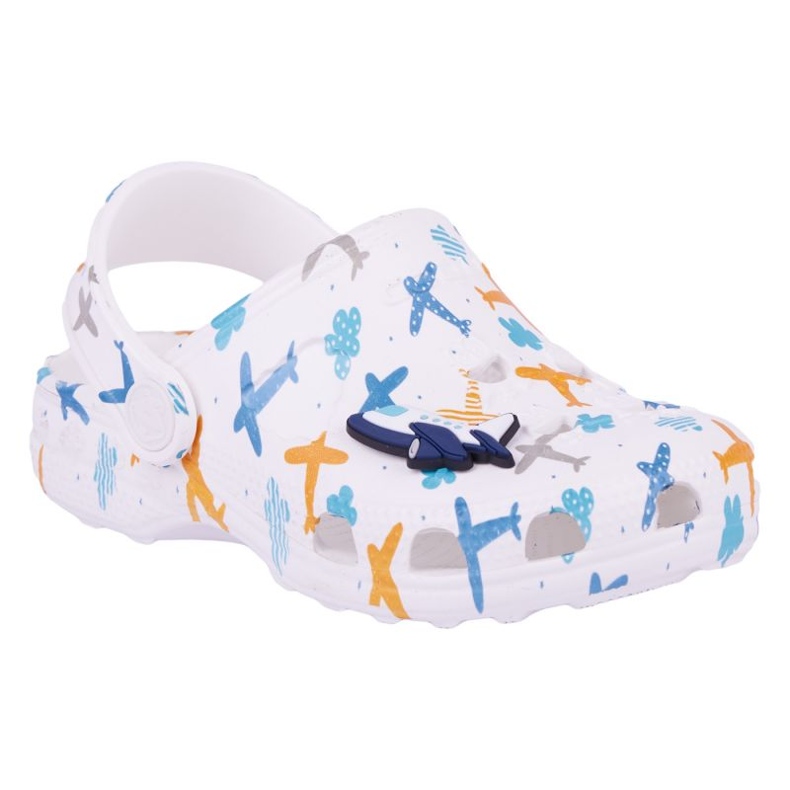 Sandale Coqui Little Frog Jr 92800617375 alb