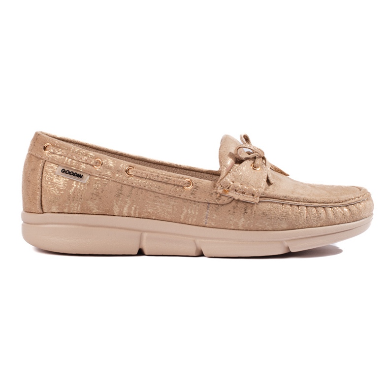 Goodin Mocasini confortabili de dama bej