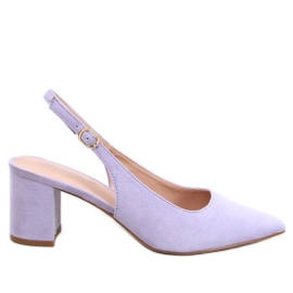Pompe cu toc deschis Soheil LT.PURPLE violet Pompe cu toc deschis Soheil LT.PURPLE violet