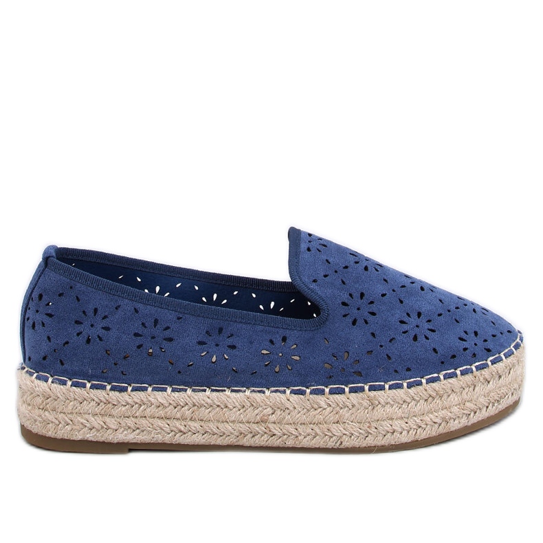 Espadrile ajurate Rigois Blue albastru Espadrile ajurate Rigois Blue albastru