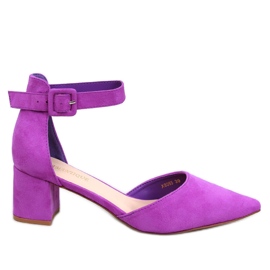 Pompe cu toc joasă Dacrem LT.PURPLE violet Pompe cu toc joasă Dacrem LT.PURPLE violet