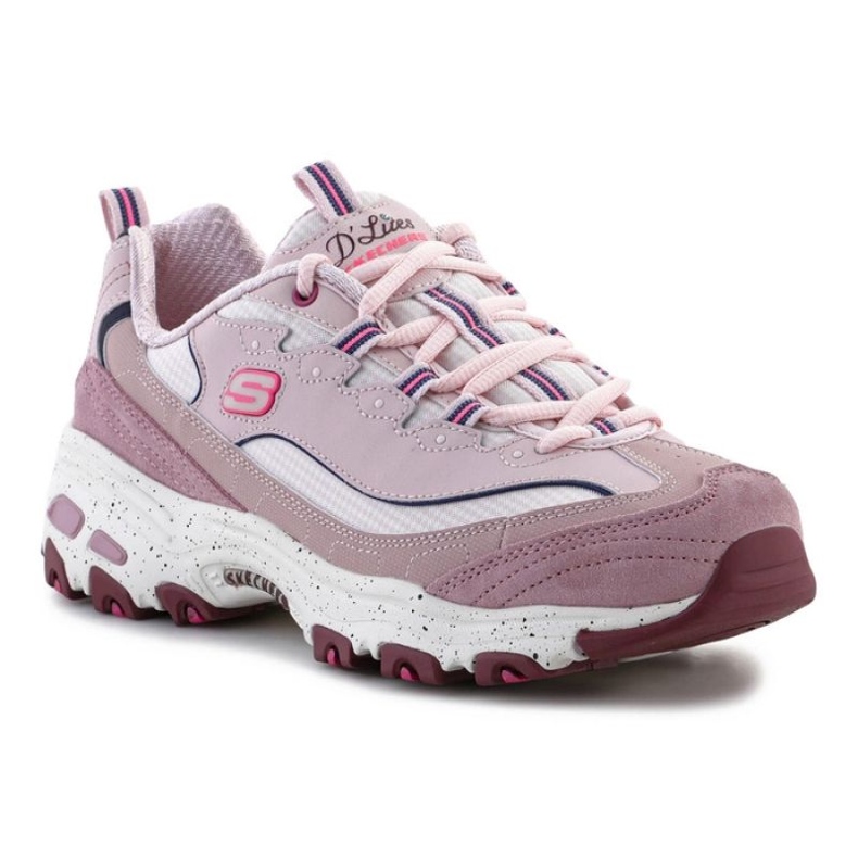Pantofi Skechers D'Lites - Vizualizări îndrăznețe 149589-MVMT roz