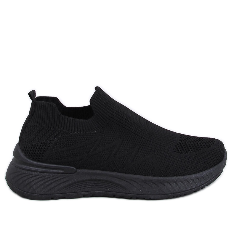 Pantofi sport cu șosete Fourny Allblack negru Pantofi sport cu șosete Fourny Allblack negru