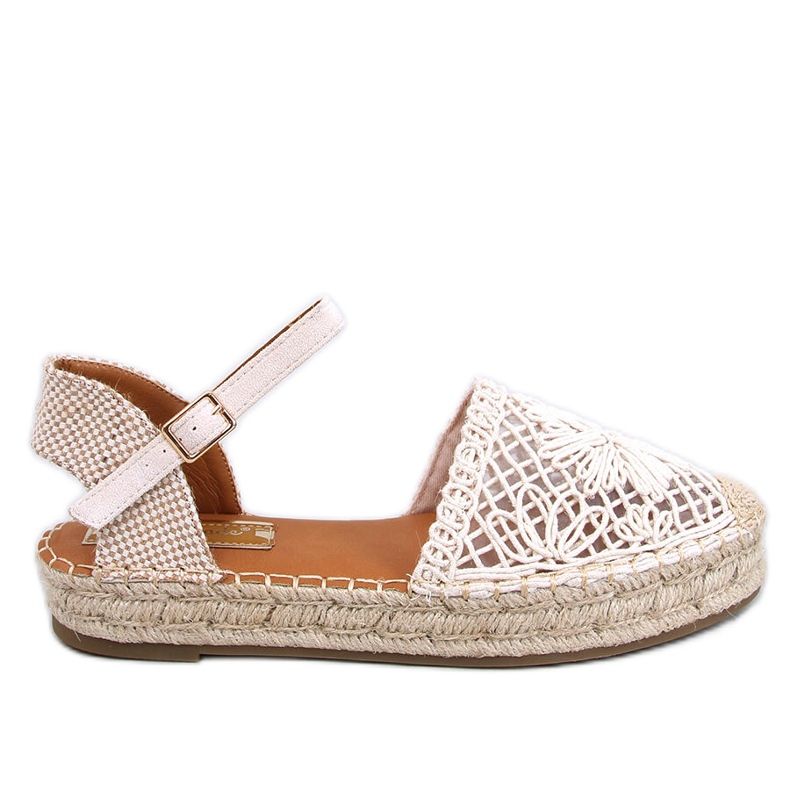 Sandale espadrile Premat Beige ajurate bej Sandale espadrile Premat Beige ajurate bej