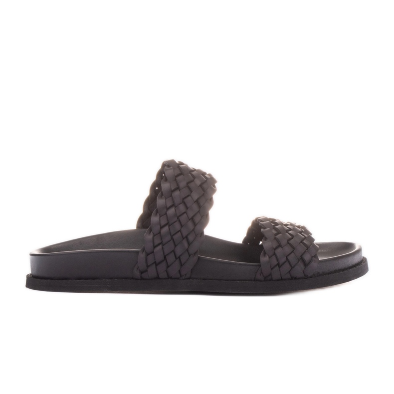 Marco Shoes Nu scanați șlapi negru