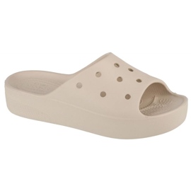 Șlapi Crocs Classic Platform Slide 208180-2Y2 bej Șlapi Crocs Classic Platform Slide 208180-2Y2 bej
