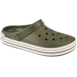 Șlapi Crocs Off Court Logo Clog 209651-309 verde