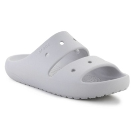 Slapi Crocs Classic Sandal v2 U 209403-1FT gri nuanțe de gri Slapi Crocs Classic Sandal v2 U 209403-1FT gri nuanțe de gri