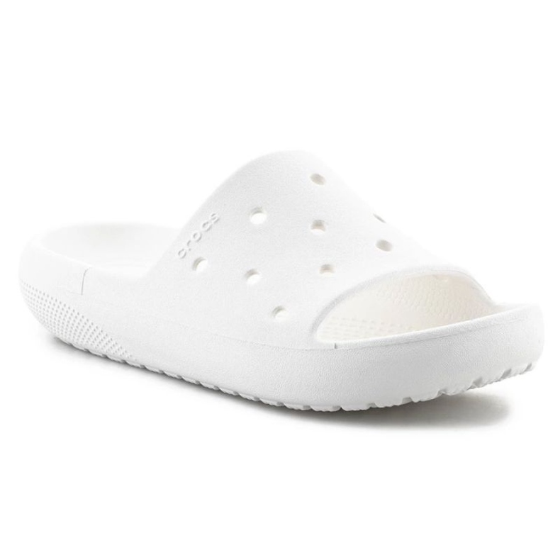 Șlapi Crocs Classic Slide v2 U 209401-100 alb