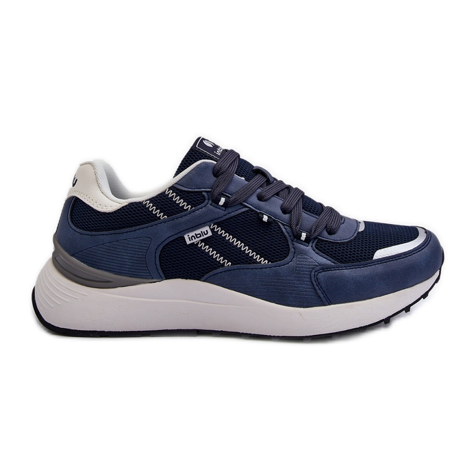 Pantofi sport pentru bărbați INBLU Pantofi sport IU000006 Bleumarin albastru