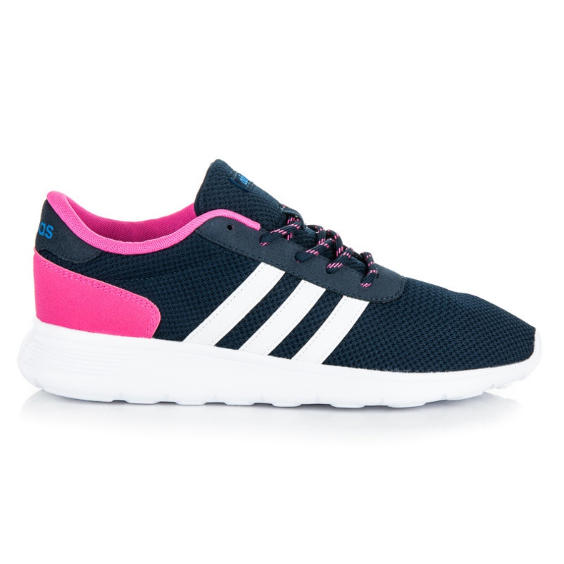 Adidas lite racer w alb roz albastru marin