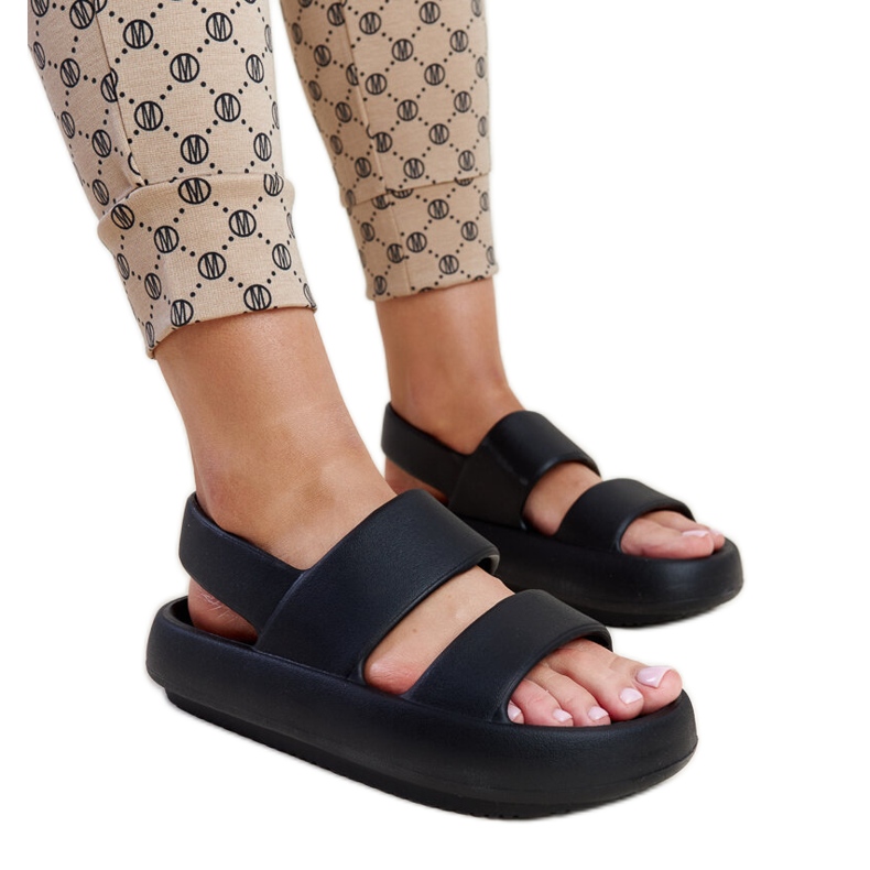 Sandale negre Attiana negru