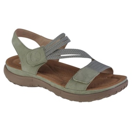 Sandale Rieker W 64870-52 verde Sandale Rieker W 64870-52 verde
