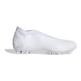 Pantofi Adidas Predator Accuracy.3 Ll Fg M FZ6111 alb Pantofi Adidas Predator Accuracy.3 Ll Fg M FZ6111 alb