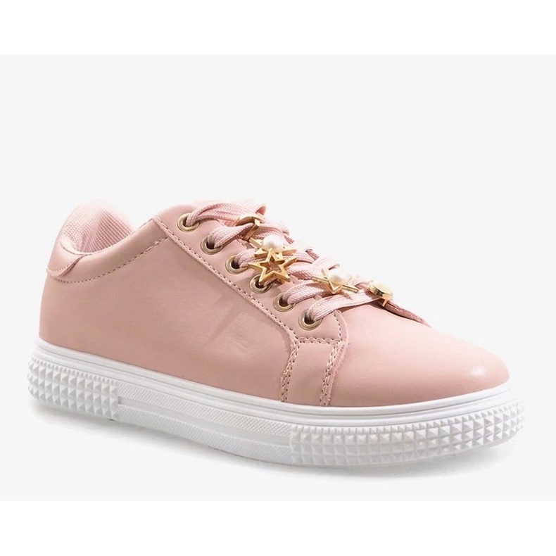 Sandale maro cu velcro pe talpă plată