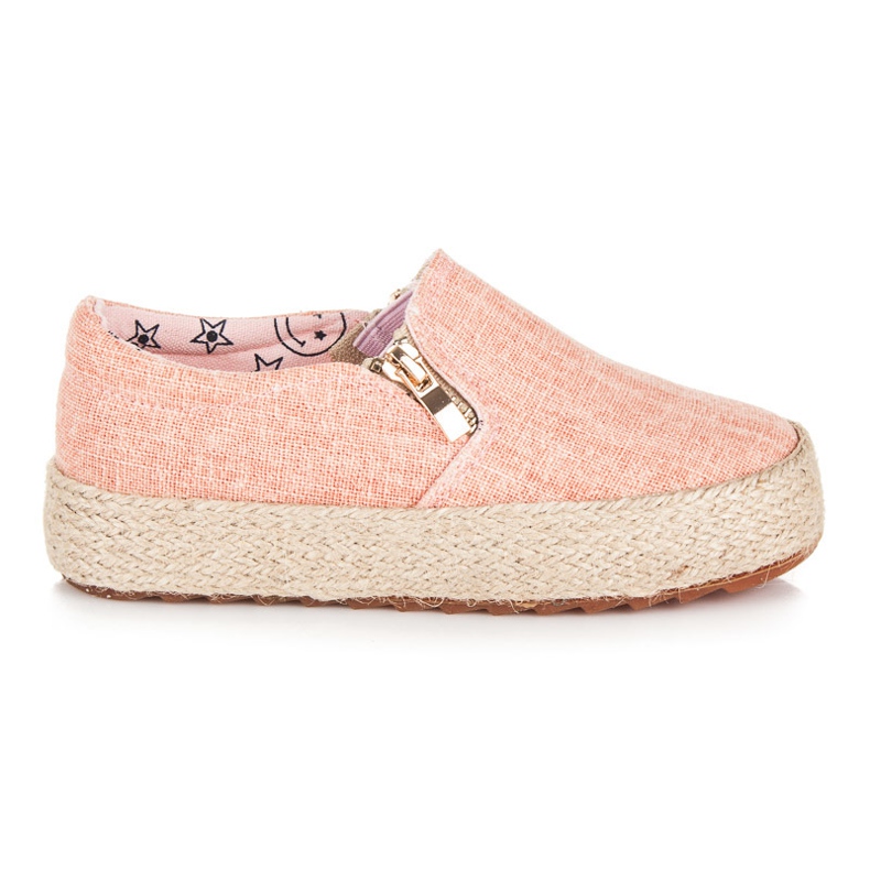 Kylie Espadrille pentru copii roz