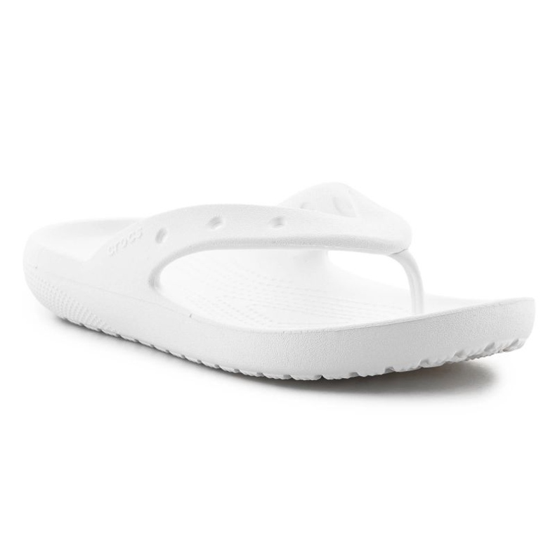 Slapi Crocs Classic Flip V2 209402-100 alb