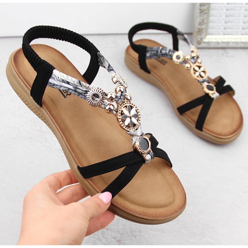 ARTIKER Sandale plate și negre pentru damă Artier 54C1334 negru ARTIKER Sandale plate și negre pentru damă Artier 54C1334 negru