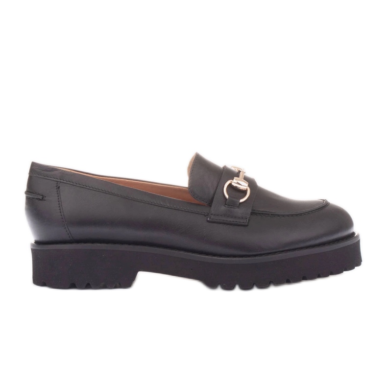 Marco Shoes mocasini Leon negru