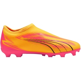 Pantofi de fotbal Puma Ultra Match Ll FG/AG 107770 03 portocale Pantofi de fotbal Puma Ultra Match Ll FG/AG 107770 03 portocale