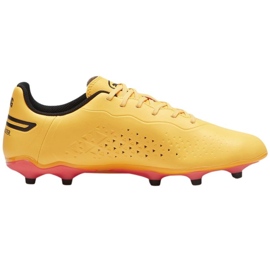 Pantofi de fotbal Puma King Match FG/AG M 107570 05 portocale Pantofi de fotbal Puma King Match FG/AG M 107570 05 portocale