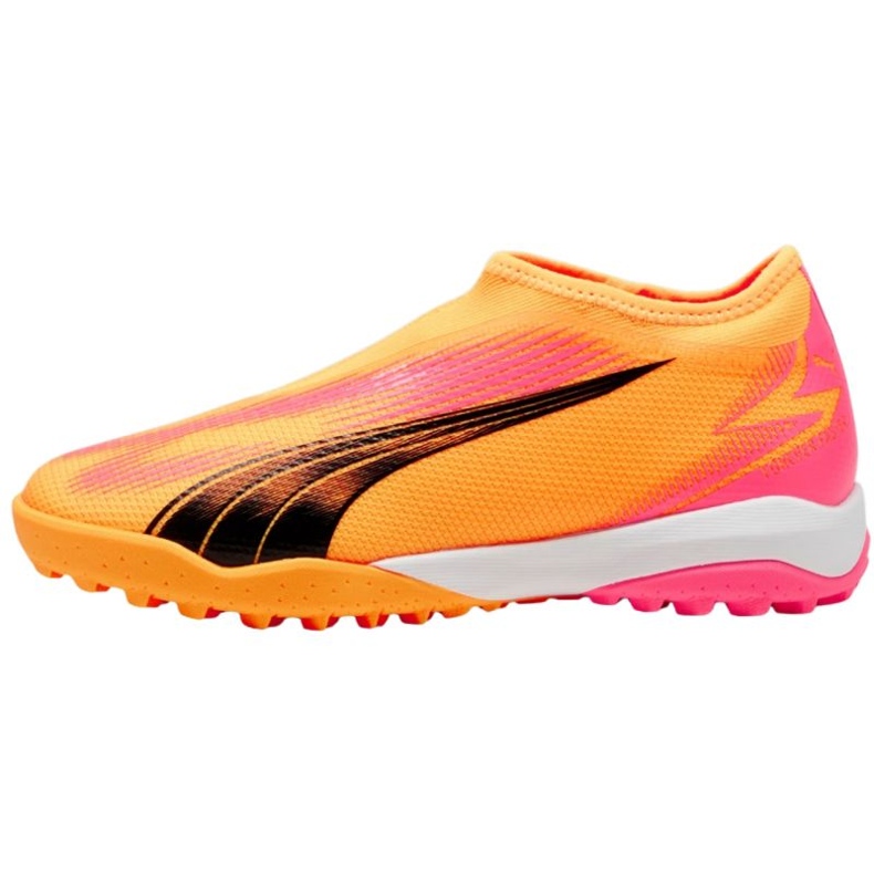 Pantofi de fotbal Puma Ultra Match Ll TT+Mid 107772 03 portocale Pantofi de fotbal Puma Ultra Match Ll TT+Mid 107772 03 portocale