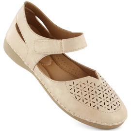 Sandale confortabile ajurate eVento W EVE445, bej Sandale confortabile ajurate eVento W EVE445, bej