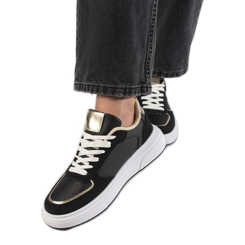 Adidasi negri de dama negru