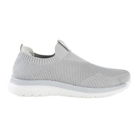 Pantofi sport slip-on gri