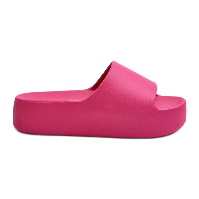 Flip-flops de damă cu o talpă groasă Fuchsia Oreithano roz