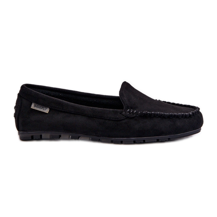 Mocasini de dama din piele intoarsa neagra Amrutia negru Mocasini de dama din piele intoarsa neagra Amrutia negru